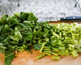 かぶの葉の醤油炒め作り方1写真
