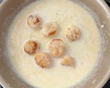 ホタテの和風味噌クリームパスタ作り方4写真