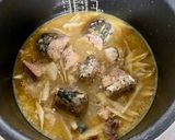 さば缶とごぼうの炊き込みご飯作り方2写真