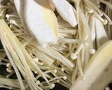 簡単　えのき豚肉の和風パスタ作り方6写真