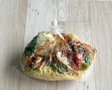 洗い物なしポリCOOK『節水！蒸し焼きそば』作り方7写真