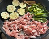 ワンパン♪夏野菜と豚肉の彩り南蛮漬け作り方4写真