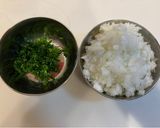 新玉葱入りガーリックトースト🧄作り方1写真
