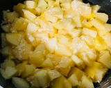 ああ秋の味！さつまいもとりんごのミルク煮♡作り方5写真