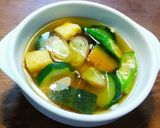 夏野菜のお味噌汁　（きゅうり入り）作り方4写真