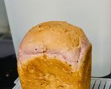 胡麻キャラメルの紫芋食パン🍞作り方4写真