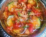 極寒東欧🇧🇾白菜と挽肉のトマト煮ビゴス🍅ベラルーシ作り方8写真