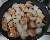 鶏ももと大根の柚子こしょう照り煮作り方4写真
