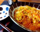*なす&ピーマンと豚ひき肉の麻婆炒め*作り方8写真