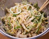 シャキシャキ白菜サラダ🥗おかかマヨポン😘作り方2写真