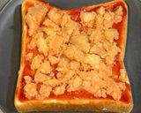 明太マヨポテトースト♪作り方5写真