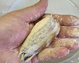 カタクチイワシの包み揚げ❀トルコ料理作り方6写真
