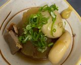 大根と蒟蒻の簡単甘辛煮作り方6写真