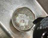 新子アオリイカのゲソ、ミミの湯通し作り方3写真