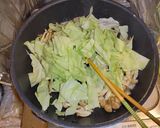 ツナしめじキャベツ和洋折衷スープパスタ作り方1写真