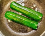 簡単!ズッキーニ☆ガリバタ・ステーキ作り方3写真