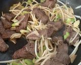 牛タン塩レモン炒め作り方5写真