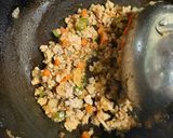 万能肉そぼろで♪時短！簡単！三色丼作り方4写真