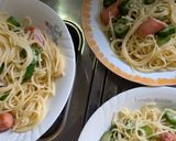 簡単★オクラとソーセージのペペロンチーノ作り方4写真