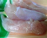 鶏ささ身の味噌棒々鶏作り方1写真
