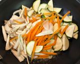 【簡単副菜】ズッキーニとツナのふわ玉炒め作り方3写真