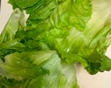 ごはんロールレタス作り方1写真