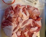 三元豚ジンギスカン生姜焼き作り方1写真