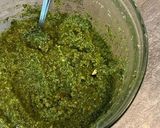 鶏肉とにんにくの濃厚バジルクリーム煮作り方1写真