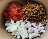じっくり煮込むトリッパと豆のトマト煮込み作り方3写真