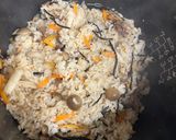 栄養満点!!いわしの炊き込みご飯作り方4写真