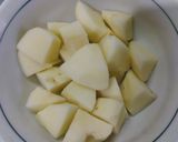 肉なしでもコク旨♡焼肉のたれで無水肉じゃが作り方1写真