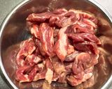 ラム肉とオニオンスライスの特製麻辣醤和え作り方1写真