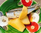 丸干しいわしと大根のあっさり煮付け😻作り方7写真