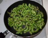 肉増量のゴーヤチャンプル作り方3写真