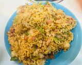 10分で袋麺焼そばで、そばめしオムライス作り方8写真