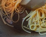 カルボナーラ風釜玉パスタ作り方8写真
