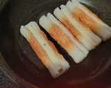 ◆簡単♡焼き竹輪チーズ◆作り方2写真