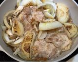 鶏ももと玉ねぎときのこのとろ旨煮♪作り方7写真