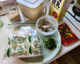 冷凍えのきで！海老味噌豆乳クリームパスタ作り方2写真