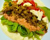 カレー粉で簡単タコス風トルティーヤ作り方7写真