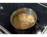 二度揚げ♪片栗そぼろ！鶏もも唐揚げ★動画作り方17写真