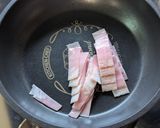 大根の実(さや)のガリバタベーコン炒め作り方5写真