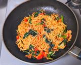 トマト焼きそば作り方11写真