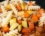 コロコロ野菜の狩人風ショートパスタ作り方3写真