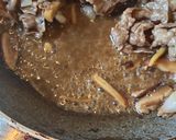 牛肉としいたけの甘辛煮作り方8写真