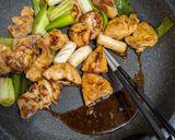 焼き鳥丼作り方4写真