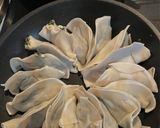 青紫蘇たっぷり紫蘇餃子作り方3写真