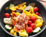 夏野菜のデリ風ツナトマトガーリックマリネ作り方8写真