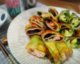 ＊ズッキーニと魚肉ソーセージの春巻き＊作り方6写真