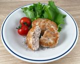 塩だけで😋ムギュッと鶏セセリハンバーグ作り方4写真